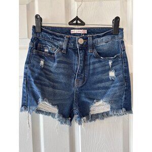 So Denim Shorts Size Zero